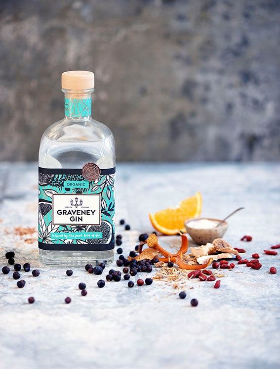 Graveney Gin with botanicals